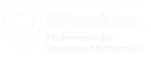 Logo Förderverein der Sparkasse KölnBonn e.V. #HierMitHerz